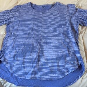 Habitat Blue Striped Blouse